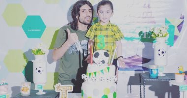 همام طارق يحتفل بعيد ميلاد ابنه: ربنا يحميك وأشوفك أسعد إنسان يا أسدى الصغير