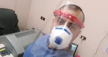 "سلامة".. أخصائى أشعة بمستشفى جامعة الأزهر على خط المواجهة ضد كورونا