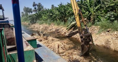 صور.. حماية النيل بالأقصر تنفذ 18 قرار إزالة مخلفات ردم بالقرنة والضبعية 