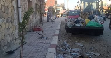 تواصل حملات النظافة داخل مدينة بئر العبد بشمال سيناء