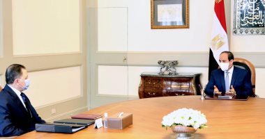 الرئيس السيسى يعقد اجتماعا مع وزير الداخلية