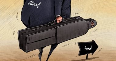 كاريكاتير صحيفة إماراتية.. أردوغان يوجه مليشياته الإرهابية تجاه ليبيا