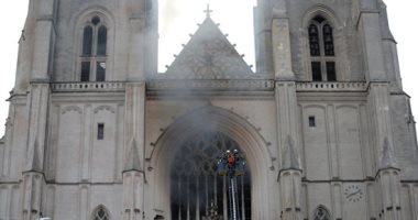 وزير الداخلية الفرنسى :حريق كاتدرائية نانت ربما يكون غير متعمد