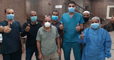 شفاء 14 حالة من فيروس كورونا بمستشفى الأقصر العام للعزل الصحى (صور)