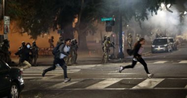 إصابة 12 شرطيا أمريكيا فى تظاهرات بمدينة سياتل