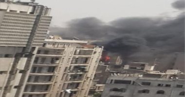 محافظ القاهرة يشكل لجنة هندسية لبيان تأثير حريق عقار بالأزبكية