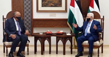 وزير الخارجية يؤكد لـ"أبو مازن" موقف مصر الداعم لاستعادة حقوق الشعب الفلسطينى