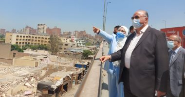 محافظ القاهرة يتفقد مشروعات تجديد شبكات المياه وتحويل المرافق بمسار المترو