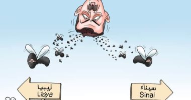 إحباط مخطط أردوغان للمساس بالأمن القومى المصرى فى كاريكاتير " اليوم السابع"