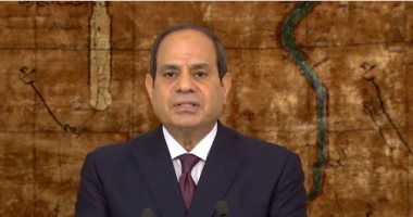 الرئيس السيسى يهنئ المصريين بالذكرى الثامنة والستين لثورة 23 يوليو