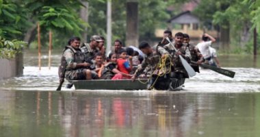 ارتفاع عدد قتلى فيضانات الهند لـ93 وتضرر أكثر من 5.6 مليون شخص بولاية آسام