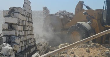 إزالة 6 حالات بناء مخالف بمدينة الأقصر × 24 ساعة