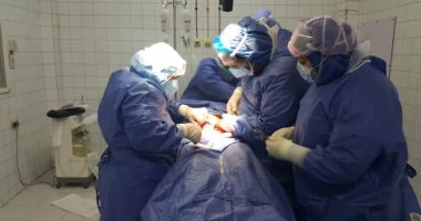 مستشفى الإبراهيمية المركزى بالشرقية تجرى عملية ولادة قيصرية لمصابة بكورونا