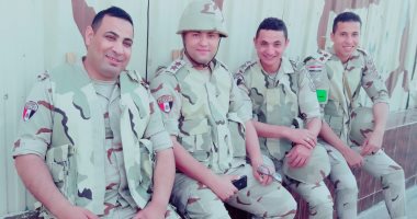كلنا جيش مصر.. "السيد" من الشرقية يشارك صحافة المواطن صورته بالزى العسكرى
