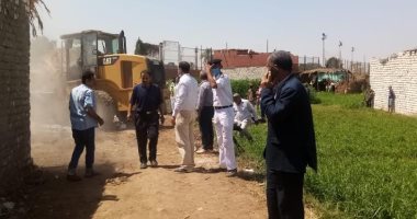 محلية بنى سويف: إزالة تعديات على أراض زراعية بقرية بلفيا وفرت 2 مليون للمحافظة