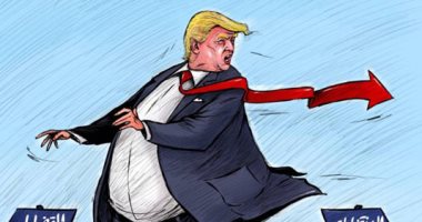 كاريكاتير صحيفة إماراتية يسلط الضوء على الانتخابات الرئاسية الأمريكية 