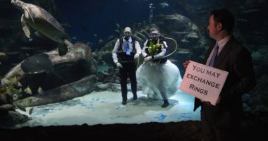 تحت البحر وفوق الجبل ..5 حفلات زفاف غير تقليدية فى العالم