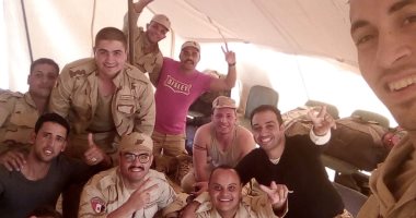 كلنا جيش مصر.. "سامح" بالزى العسكرى أثناء أداء الخدمة بالقوات المسلحة