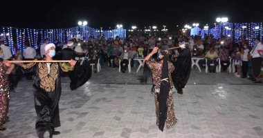 محافظ جنوب سيناء يشهد حفلا فلكلوريا بممشى أهل مصر بمناسبة افتتاحه