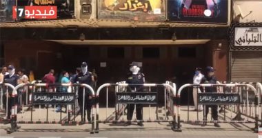 الشرطة النسائية تؤمن سينمات وسط البلد لمكافحة التحرش خلال احتفالات عيد الأضحي.. فيديو