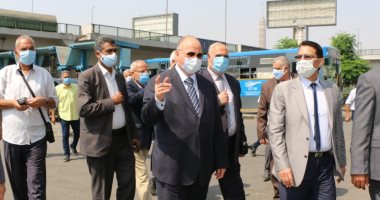 محافظ القاهرة : إلزام الجميع بارتداء الكمامة فى وسائل النقل العام