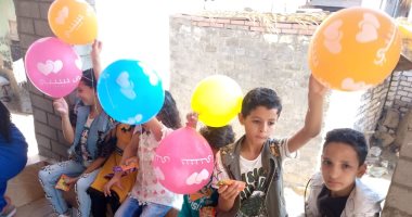 صور ..توزيع هدايا على الأطفال بدور الرعاية الاجتماعية بالبحيرة احتفالا بالعيد