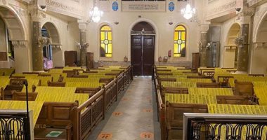 نائب محافظ القاهرة يزور كنيسة العذراء بشبرا ومفوض الرهبنة الكرملية بمصر