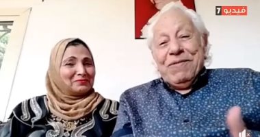 ظهور خاص للمطربة فاطمة عيد وزوجها شفيق الشايب في تليفزيون اليوم السابع اليوم السابع
