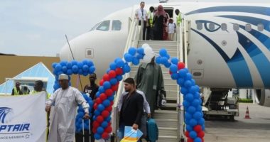  مطار إنجامينا يحتفل باستئناف رحلات مصر للطيران إلى تشاد   