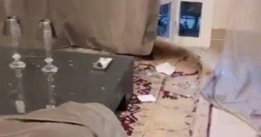 اللحظات الأولى من داخل منزل راغب علامة بعد انفجار ميناء بيروت.. فيديو وصور