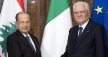 رئيس إيطاليا لنظيره اللبنانى : روما  متعاطفة مع شعب بيروت الصديق