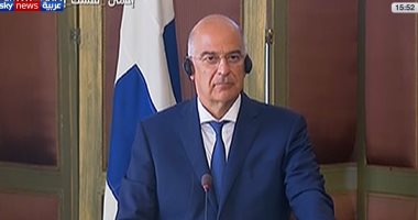 وزير الخارجية اليونانى: وقعنا اتفاقية تاريخية لترسيم الحدود مع مصر 