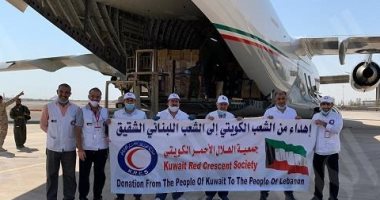 بدء رحلات الجسر الجوى الكويتى لإغاثة لبنان