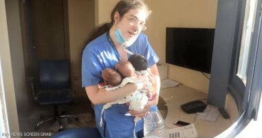 ممرضة بيروت الشجاعة تروى كيف أنقذت الرضع الثلاثة من براثن الانفجار.. فيديو