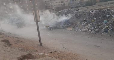 "سيبها علينا" شكوى من انتشار القمامة بمدينة قباء فى جسر السويس