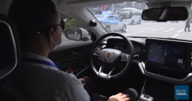 فيديو.. سيارات أجرة ذاتية القيادة فى شنجهاى