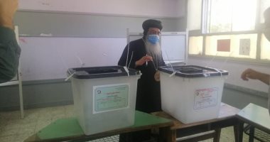 فيديو وصور.. مطران الفيوم: "المشاركة فى الانتخابات واجب وطنى"
