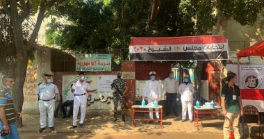 توافد المواطنين وانتشار الأمن بمحيط لجان السلام ومصر الجديدة 