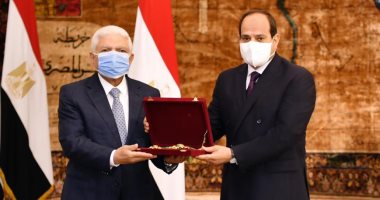 السيسي يشهد حلف عبد الله مصطفى شوضه اليمين رئيسا لمحكمة النقض
