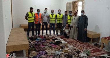 فيديو.. طلاسم وجماجم حيوانات.. استخراج 306 أعمال سحرية من مقابر بسوهاج