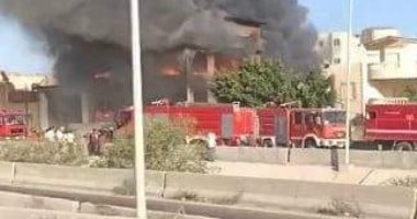 السيطرة على حريق بشركة مستلزمات زراعية فى الإسكندرية دون إصابات