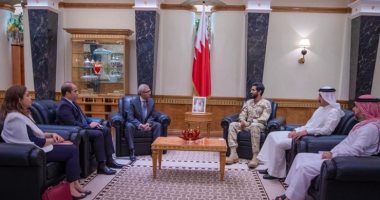 ممثل ملك البحرين يستقبل السفير المصرى بالمملكة ويشيد بالعلاقات بين البلدين