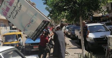 حملات لإزالة التعديات ومخالفات البناء ورفع الإشغالات بكفر الشيخ