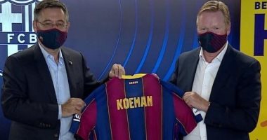 رسميا.. كومان يوقع على عقود تدريب برشلونة حتى 2022