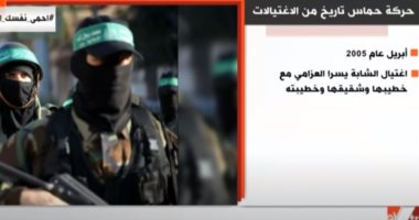 فيديو.. "إكسترا نيوز" تعرض إنفوجراف يكشف تاريخ حركة حماس من الاغتيالات