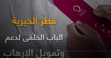 قطر الخيرية الباب الخلفى لدعم وتمويل الإرهاب.. فيديو