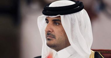 أمير قطر الشيخ تميم بن حمد يصل مطار القاهرة الدولى