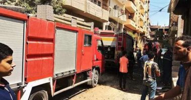 اندلاع حريق بمخزن سلع غذائية بالإسكندرية