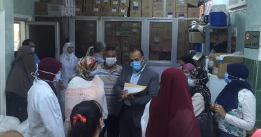 تعافى وخروج 283 حالة من مصابى كورونا بمستشفى الحميات بقنا (صور)