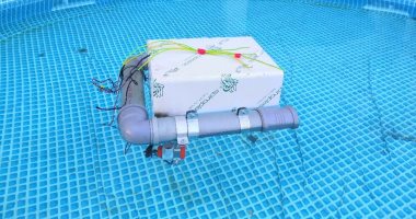 "روبوت لتنظيف الأنهار" مشروع تخرج لطلاب هندسة حلوان لعلاج مشكلات تلوث المياه